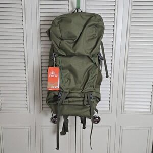 Kelty Asher 55 Backpack 55L Hiking Camping Pack Winter Moss Green NWT Adjustable